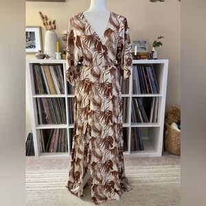 Baltic Born Size Large Tropical Maxi Dress
